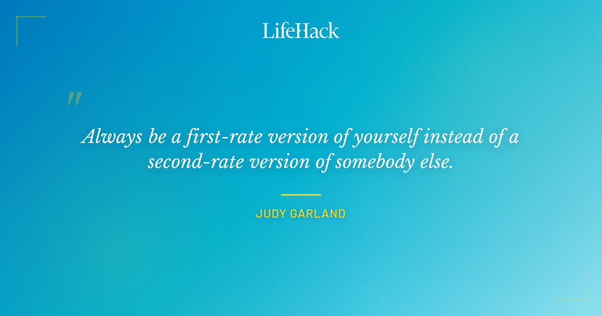 Quote by Judy Garland
