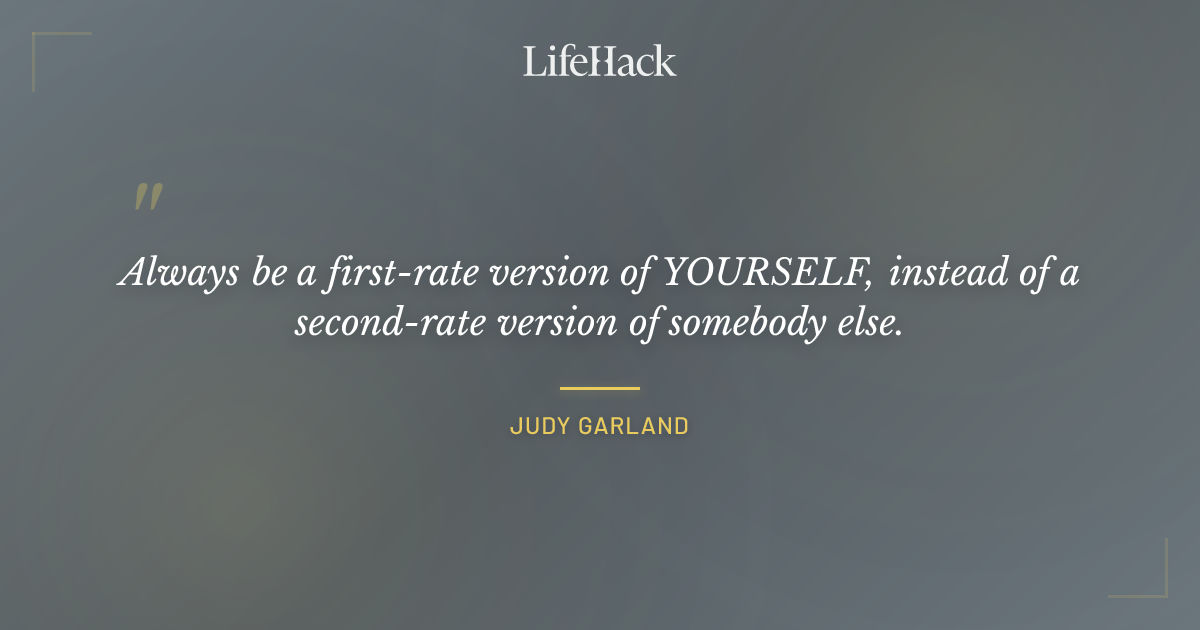 Quote by Judy Garland