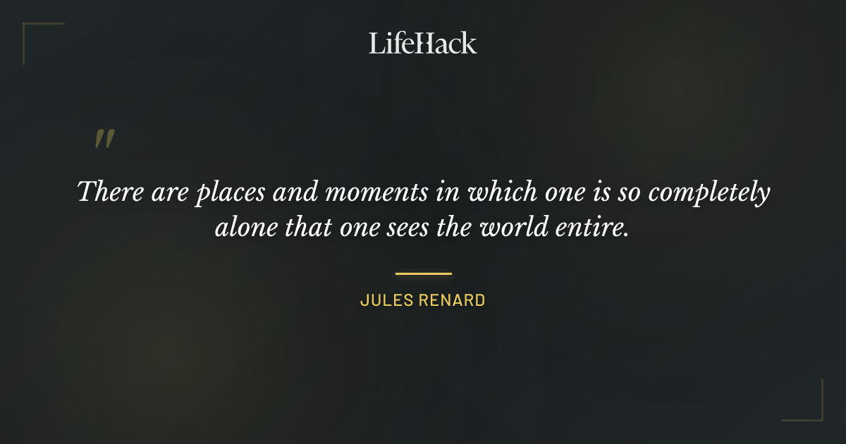 Quote by Jules Renard