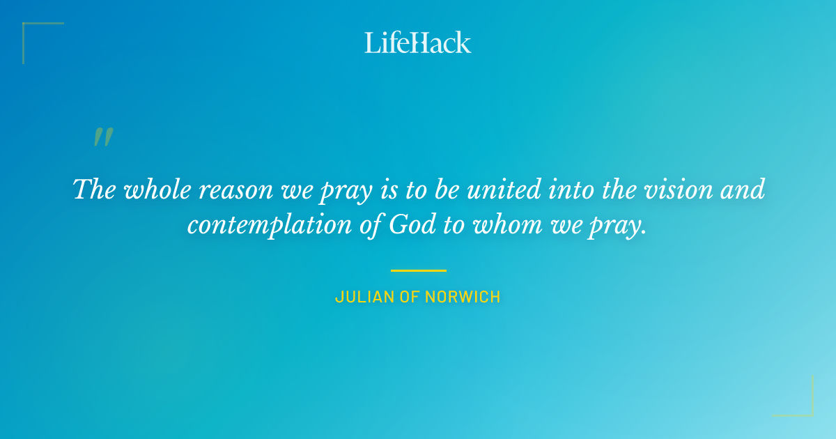 Quote by Julian of Norwich