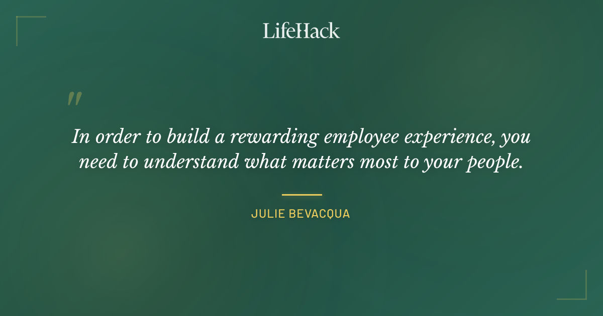 Quote by Julie Bevacqua