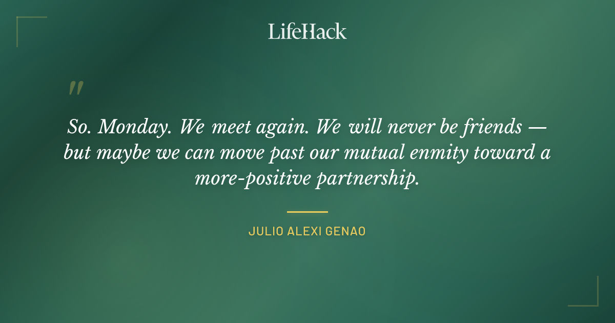 Quote by Julio Alexi Genao