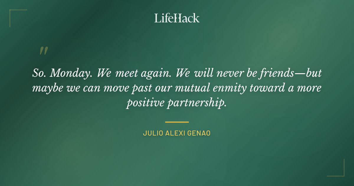 Quote by Julio Alexi Genao