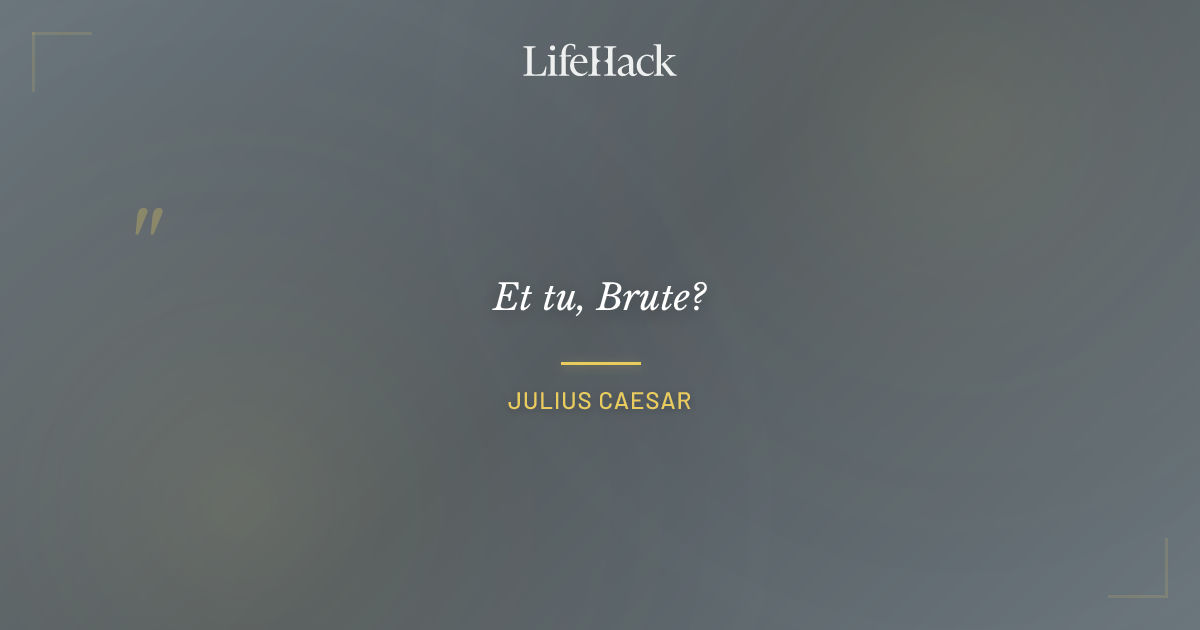 Quote by Julius Caesar