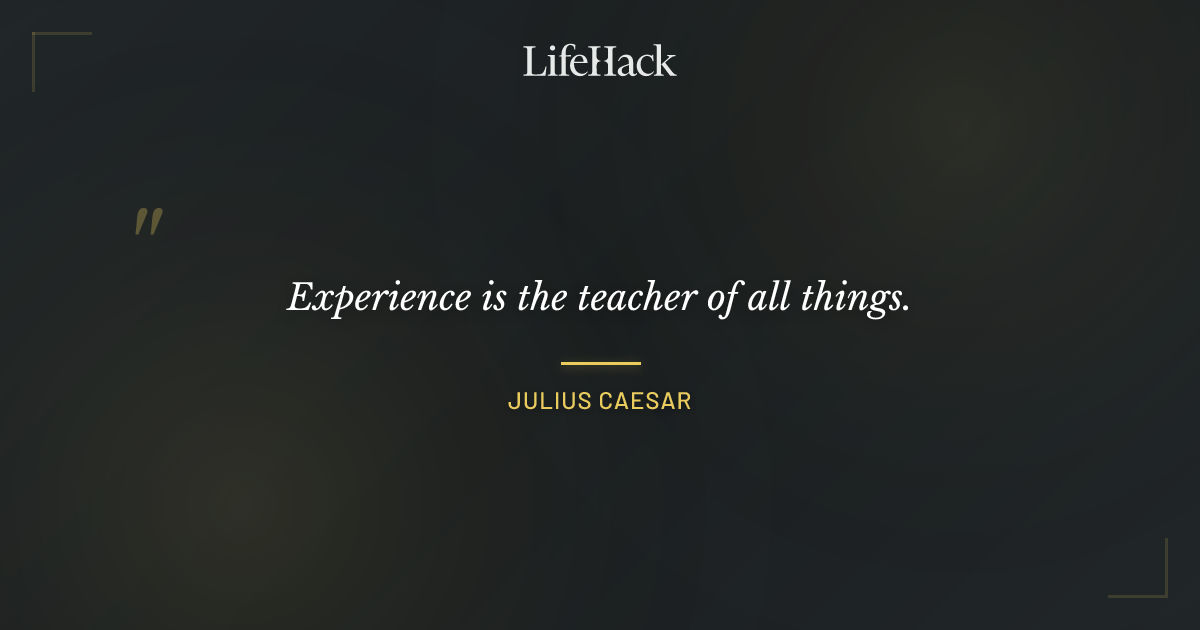 Quote by Julius Caesar