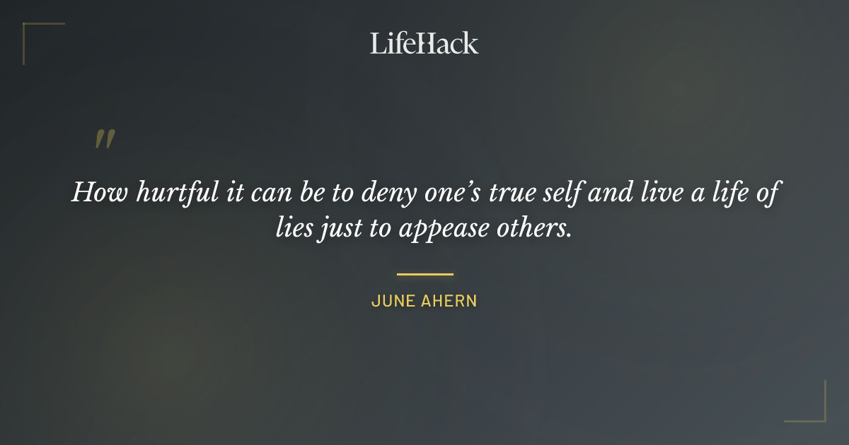 Quote by June Ahern