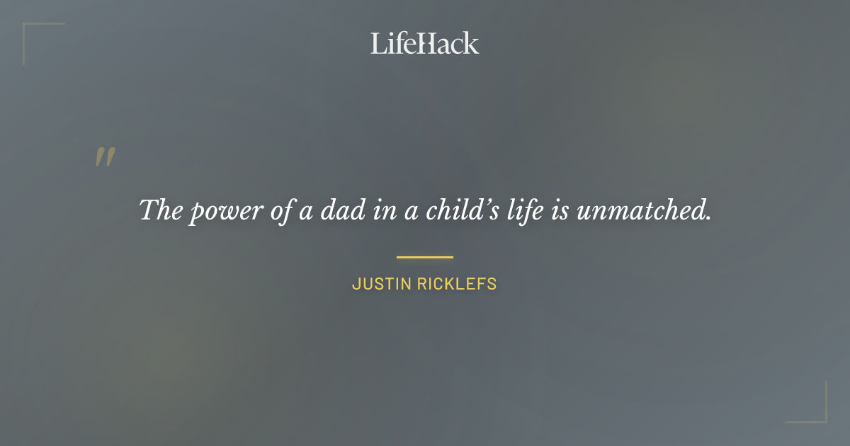 Quote by Justin Ricklefs