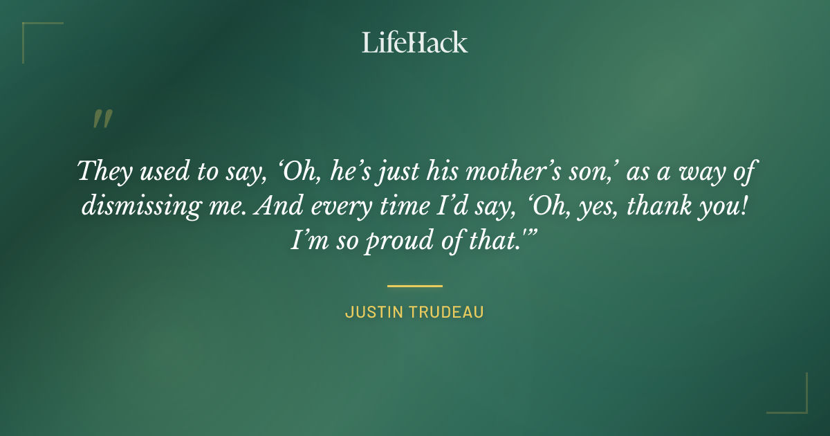Quote by Justin Trudeau