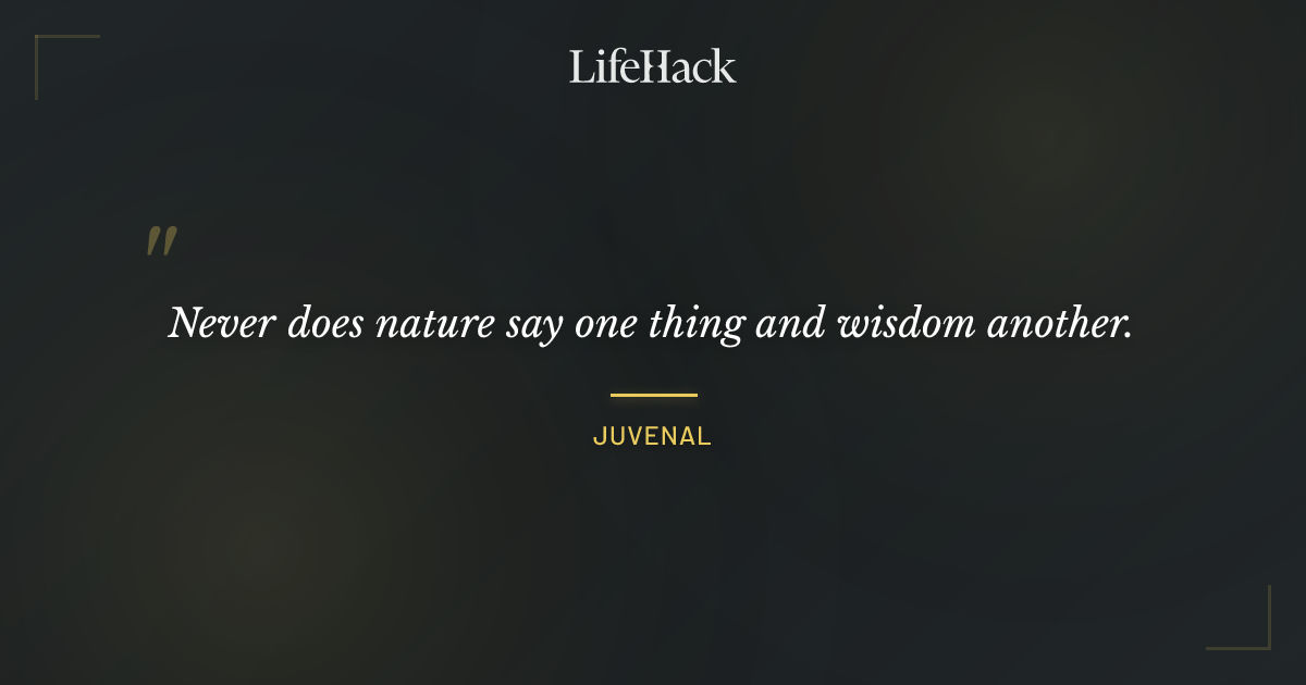 Quote by Juvenal