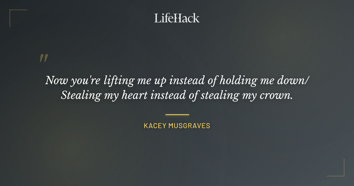 Quote by Kacey Musgraves