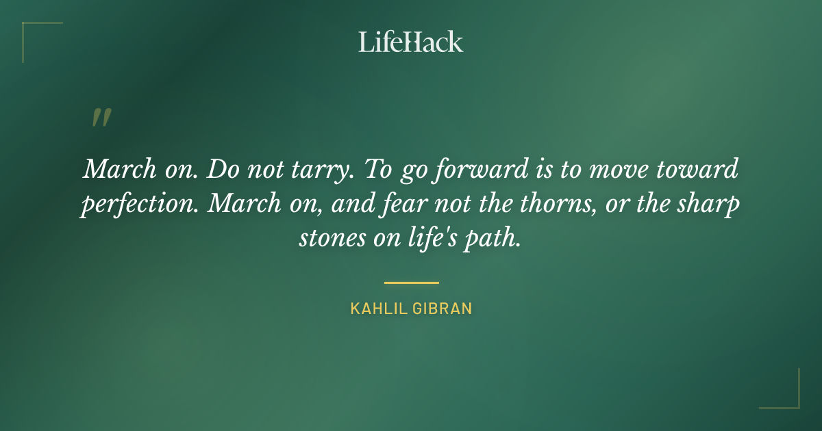 Quote by Kahlil Gibran