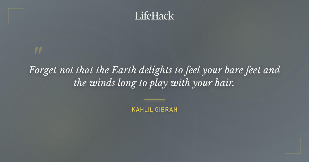 Quote by Kahlil Gibran