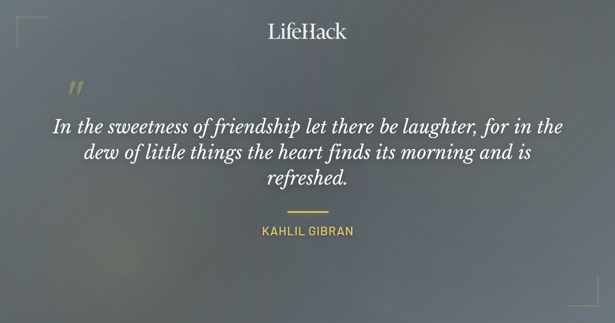 Quote by Kahlil Gibran