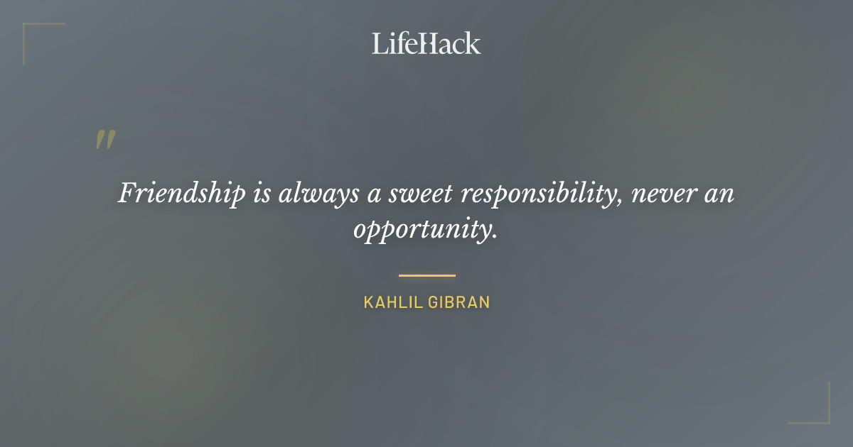 Quote by Kahlil Gibran