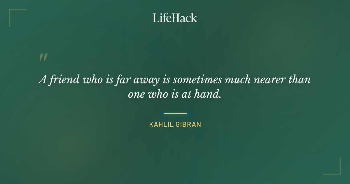 Quote by Kahlil Gibran