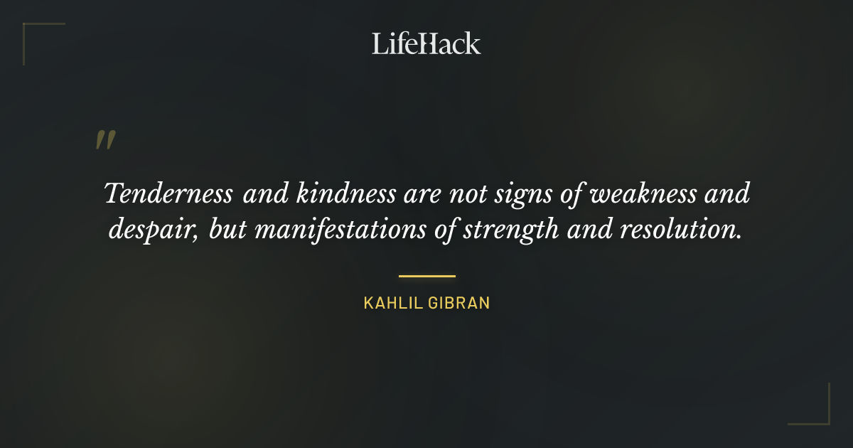 Quote by Kahlil Gibran