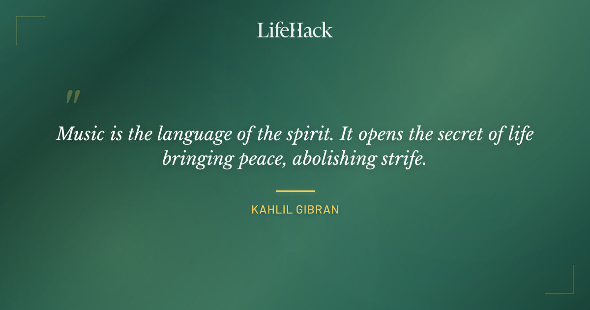 Quote by Kahlil Gibran