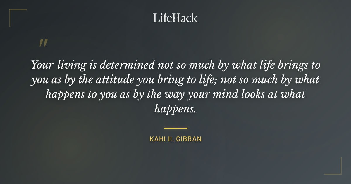Quote by Kahlil Gibran