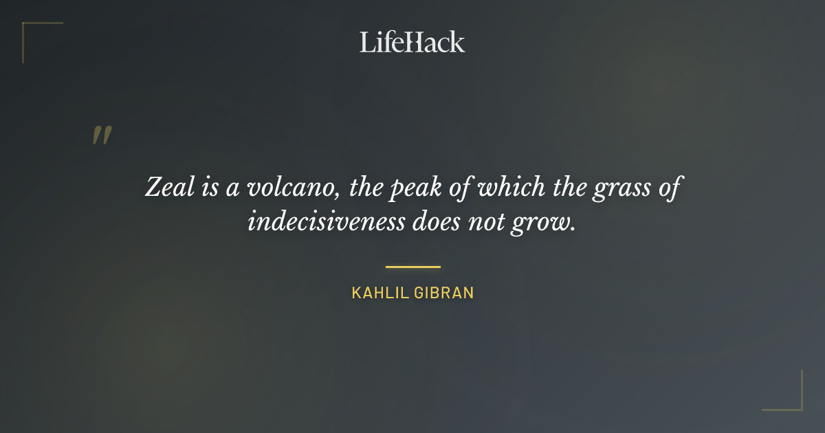 Quote by Kahlil Gibran
