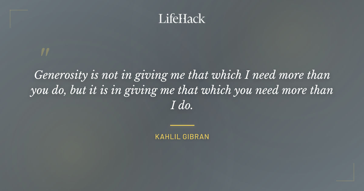 Quote by Kahlil Gibran
