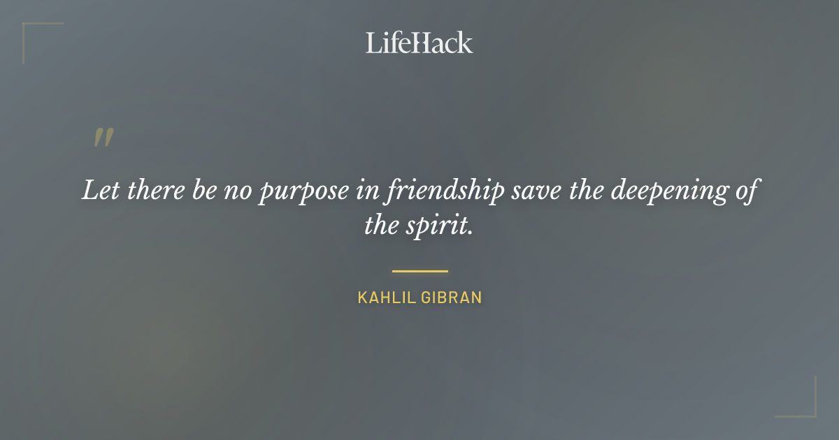 Quote by Kahlil Gibran