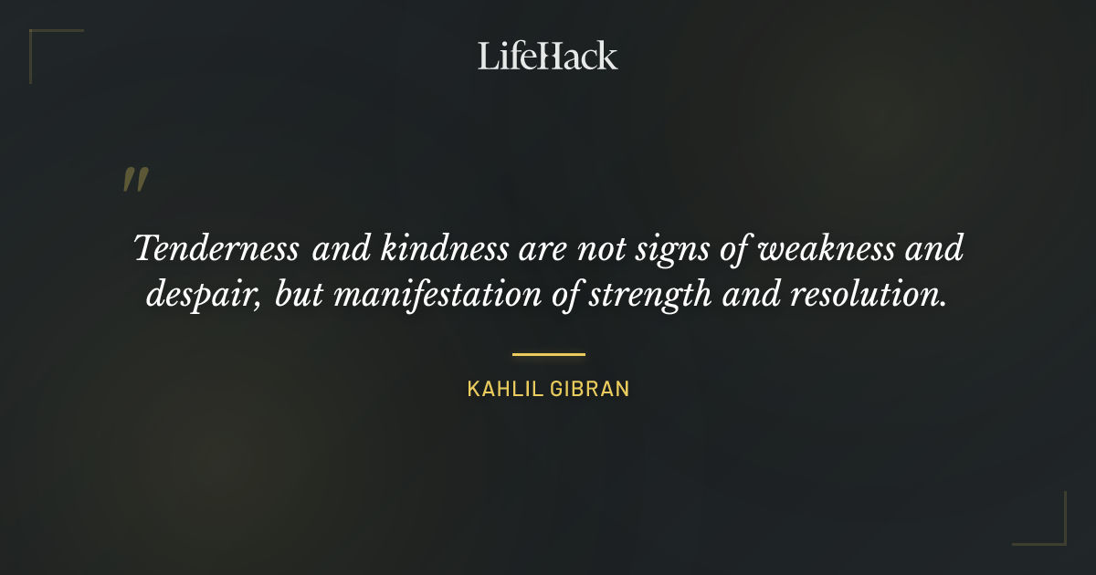 Quote by Kahlil Gibran