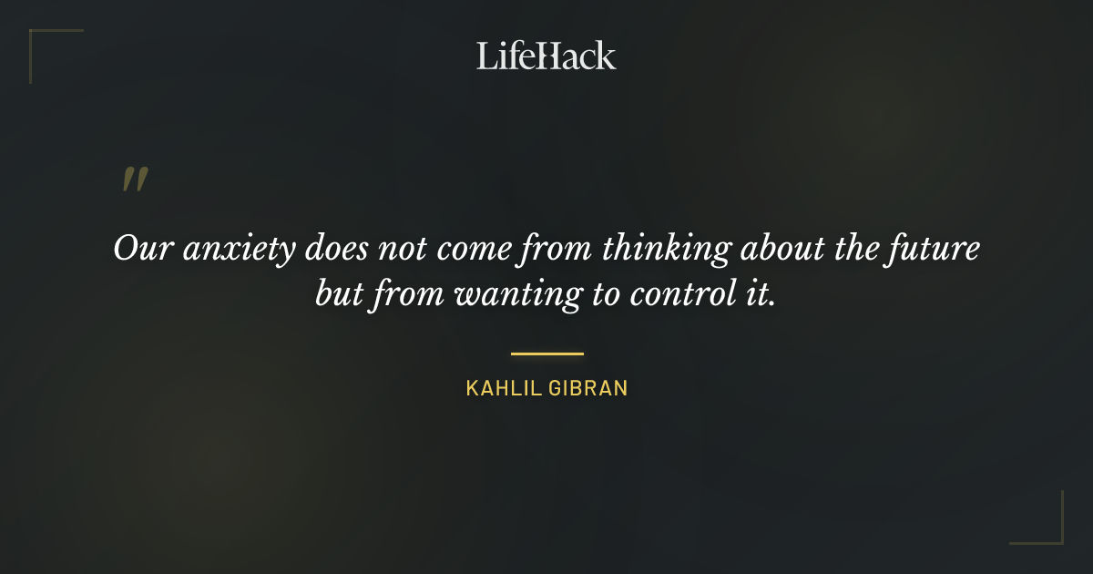 Quote by Kahlil Gibran