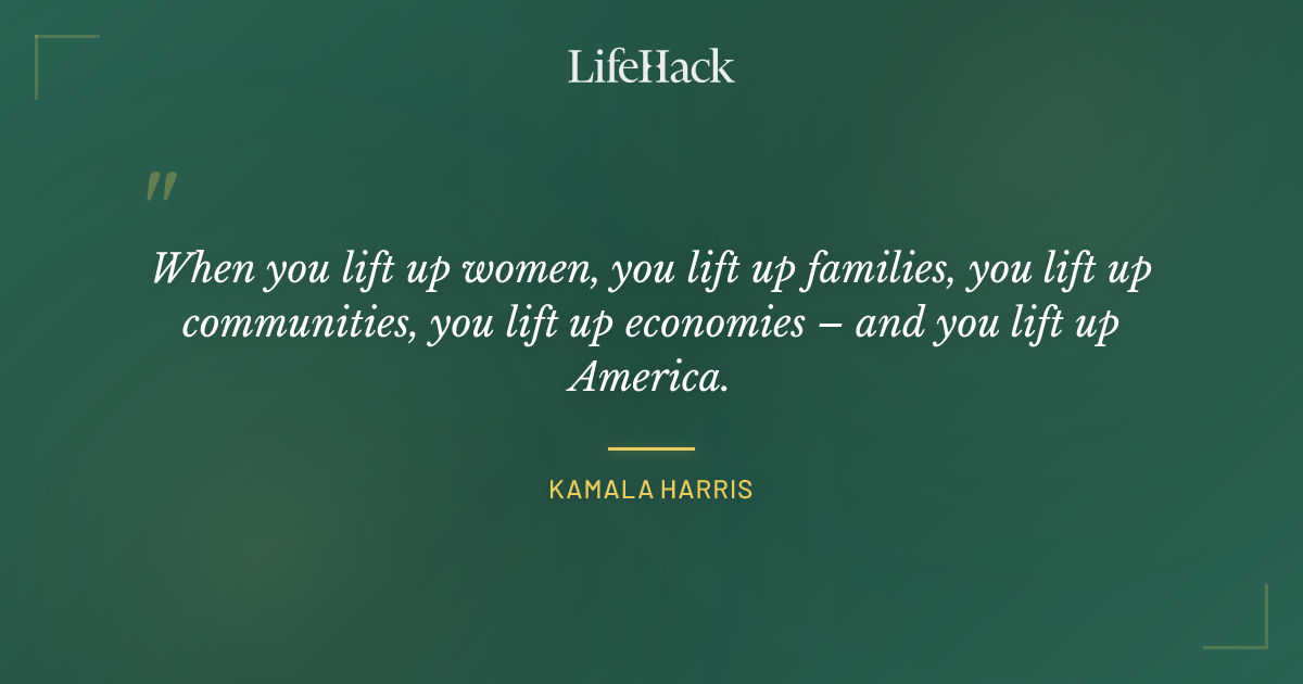 Quote by Kamala Harris