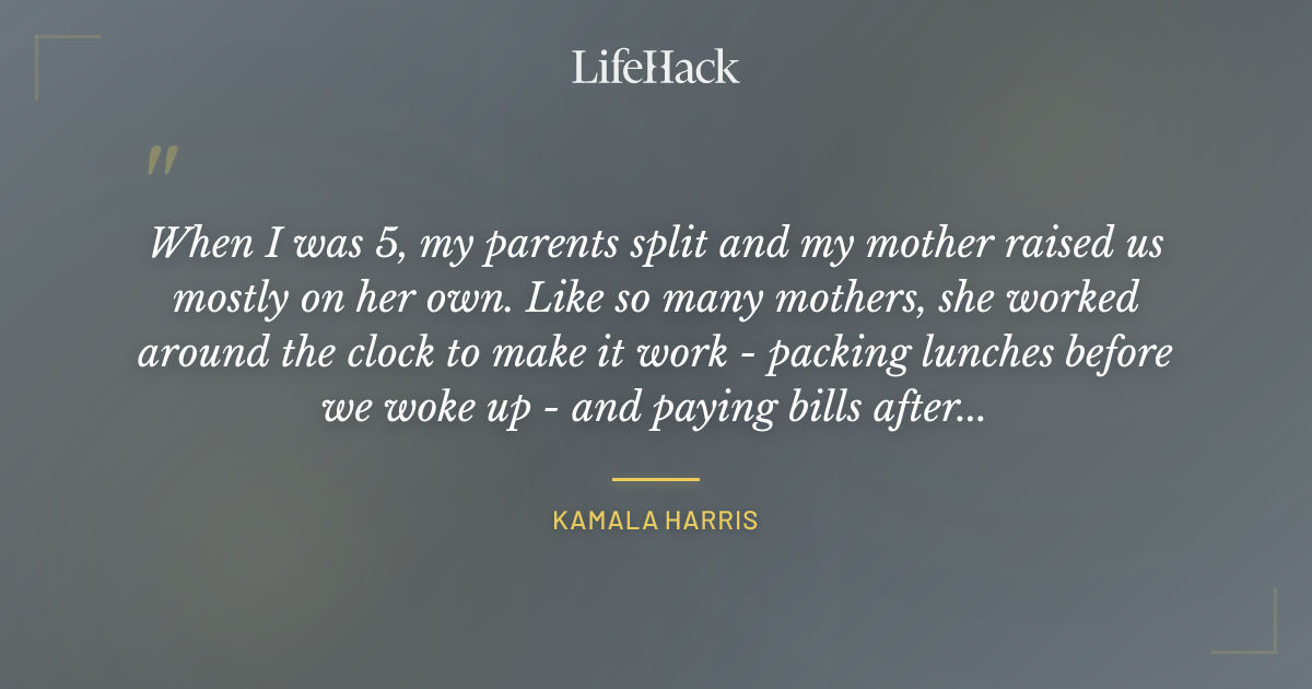 Quote by Kamala Harris