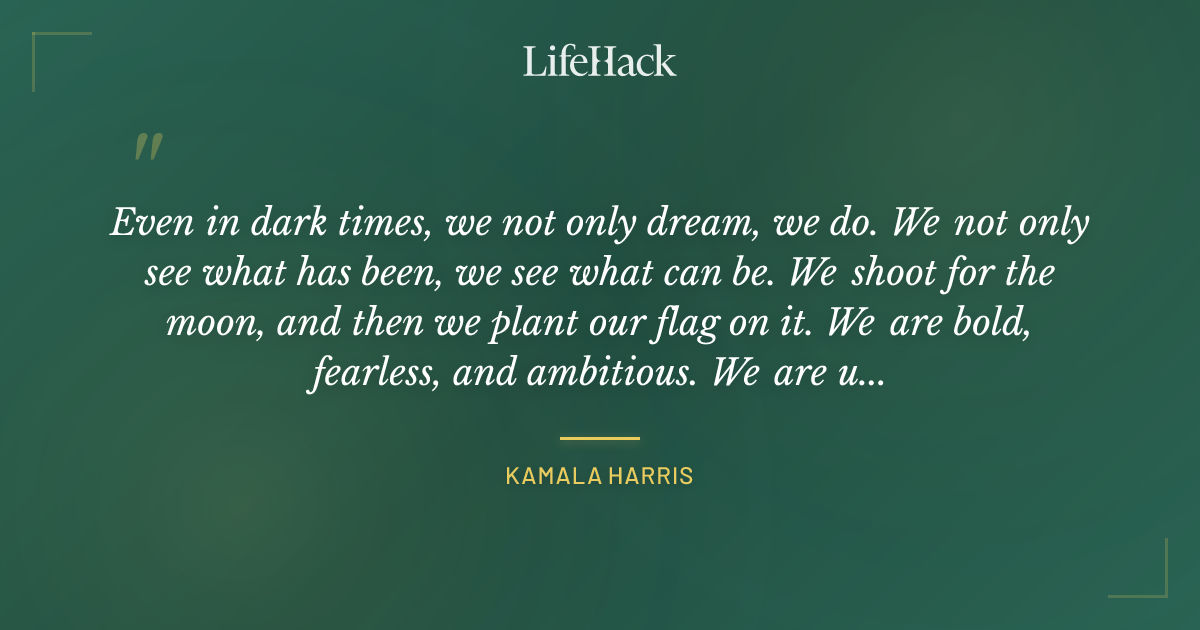 Quote by Kamala Harris
