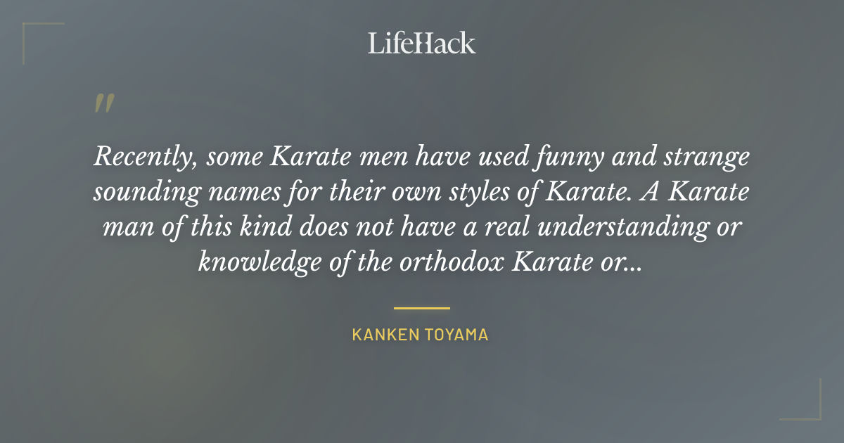 Quote by Kanken Toyama