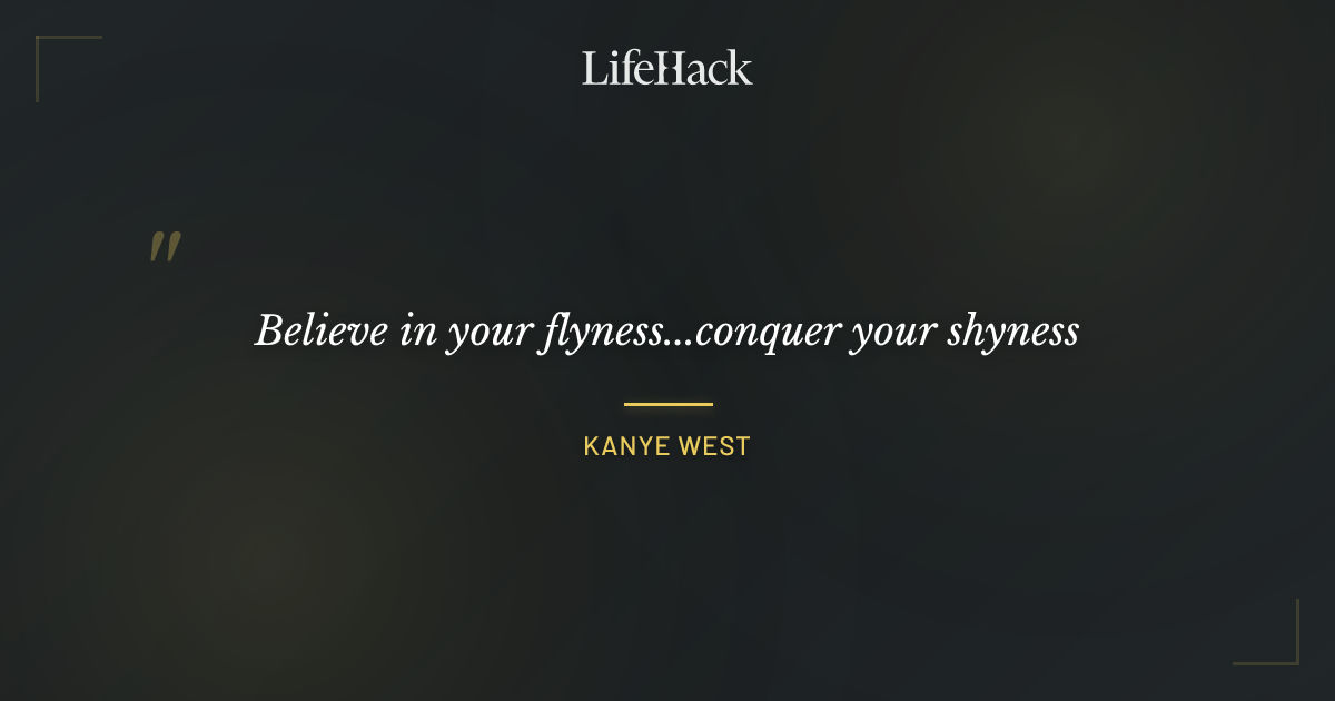 Quote by Kanye West