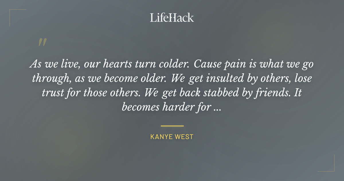 Quote by Kanye West