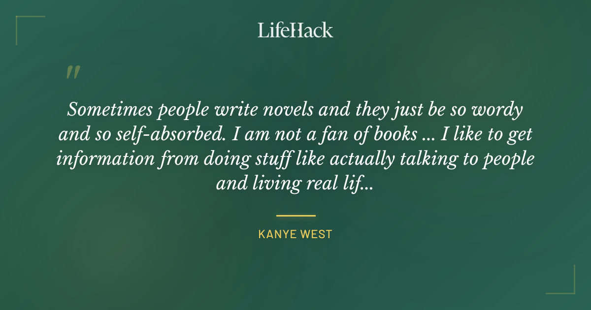 Quote by Kanye West