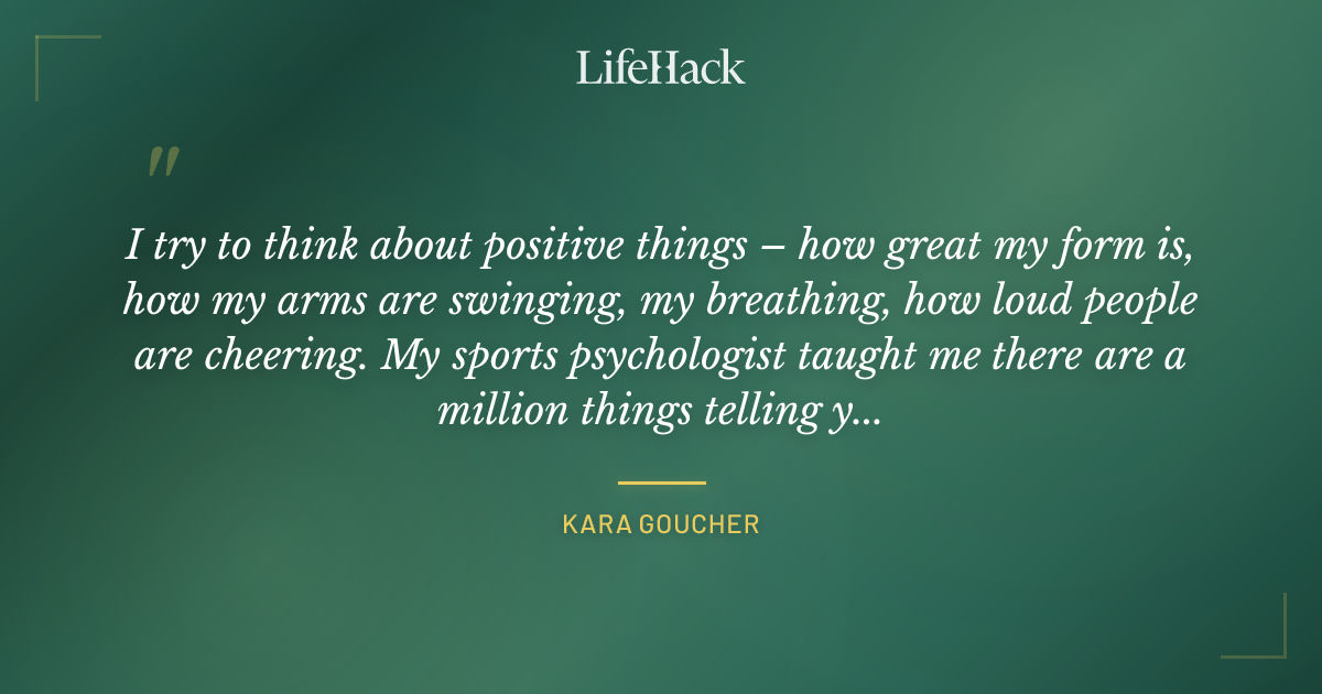 Quote by Kara Goucher