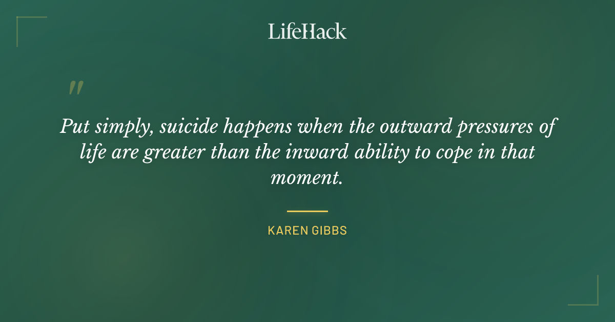 Quote by Karen Gibbs