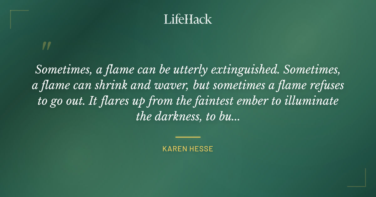 Quote by Karen Hesse
