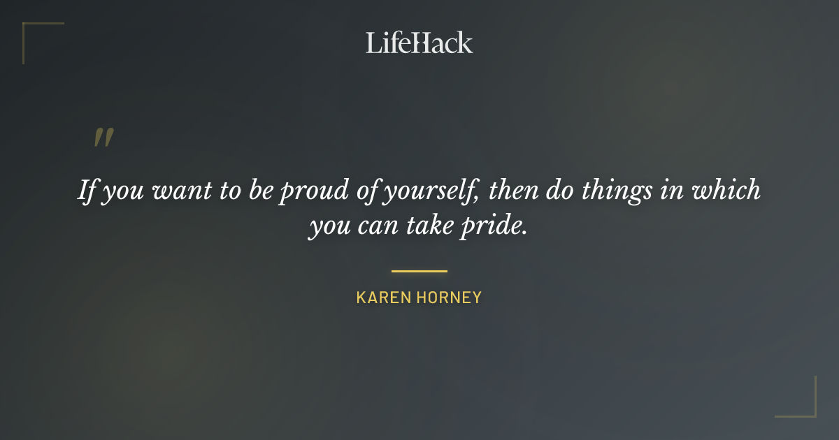 Quote by Karen Horney