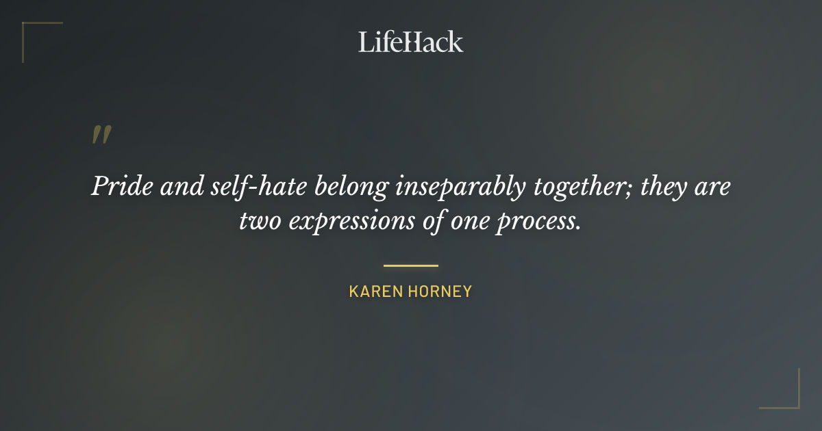Quote by Karen Horney