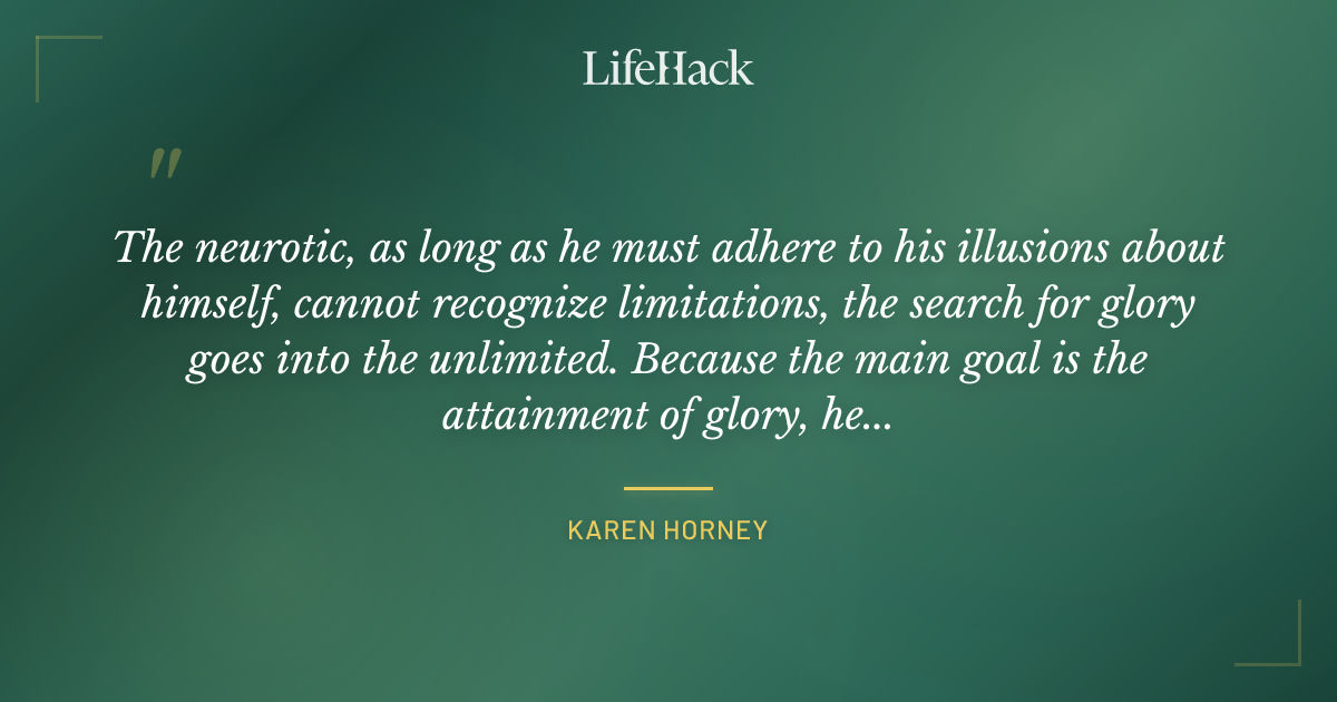 Quote by Karen Horney