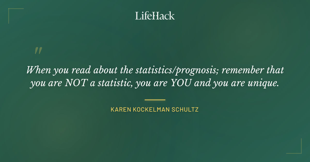 Quote by Karen Kockelman Schultz
