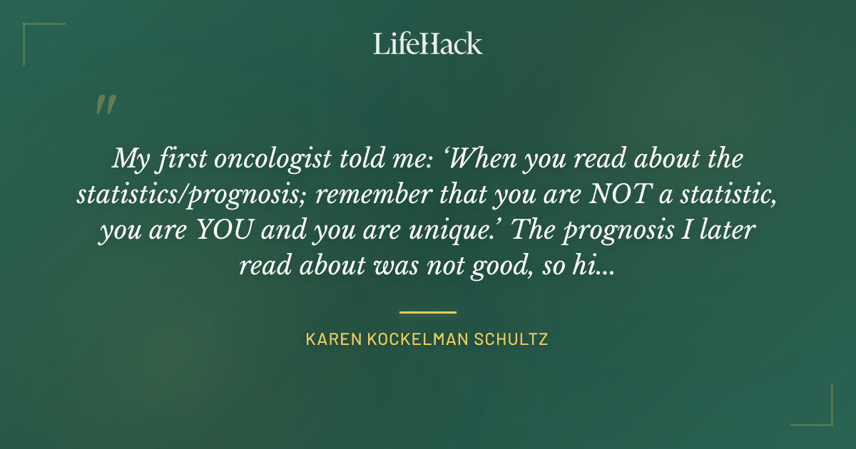 Quote by Karen Kockelman Schultz