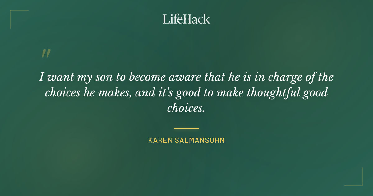 Quote by Karen Salmansohn
