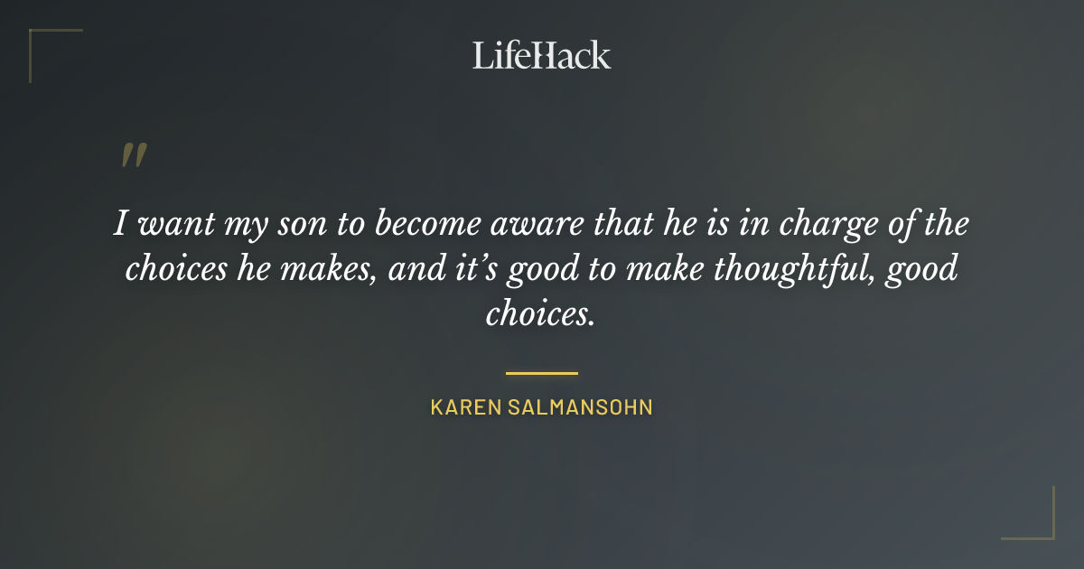 Quote by Karen Salmansohn