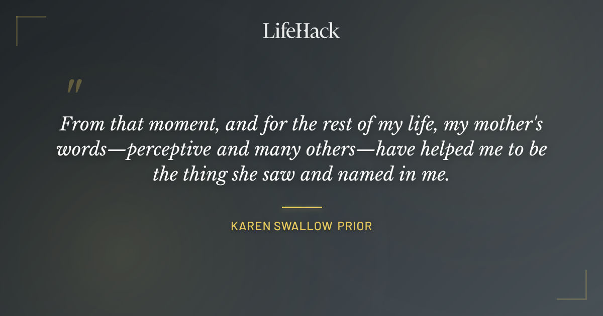 Quote by Karen Swallow Prior