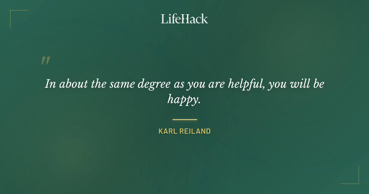 Quote by Karl Reiland