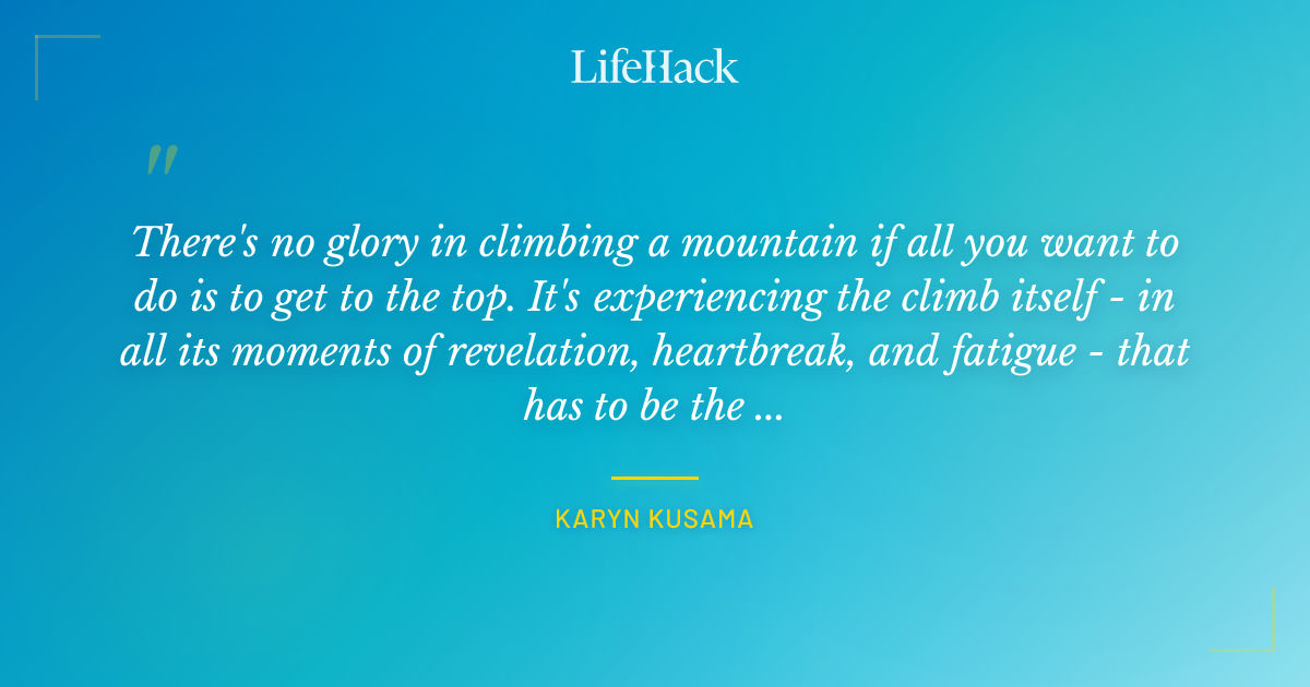 Quote by Karyn Kusama