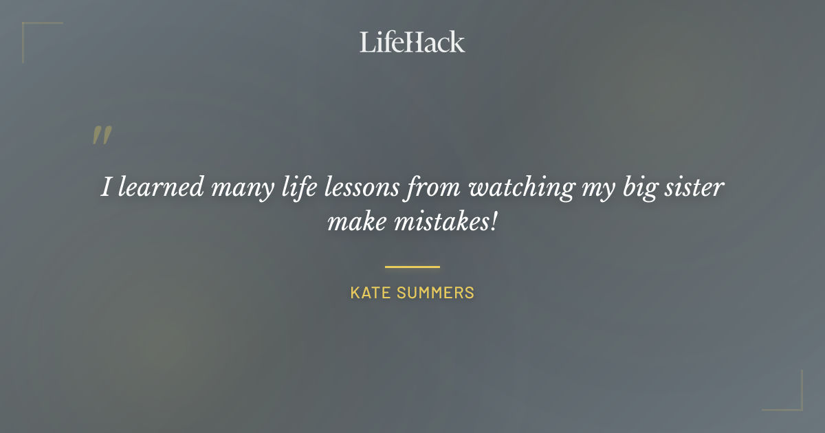 Quote by Kate Summers