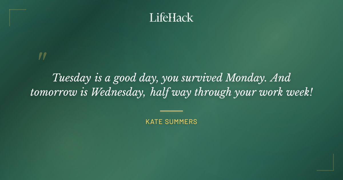 Quote by Kate Summers