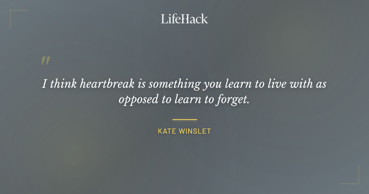 Quote by Kate Winslet